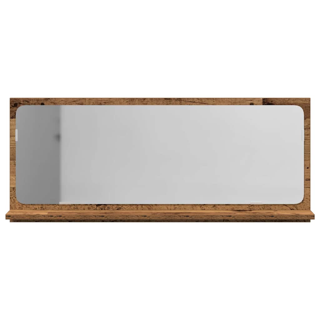 Mensola Specchio Legno vecchio 90 x 10,5 x 37 cm | homemem39