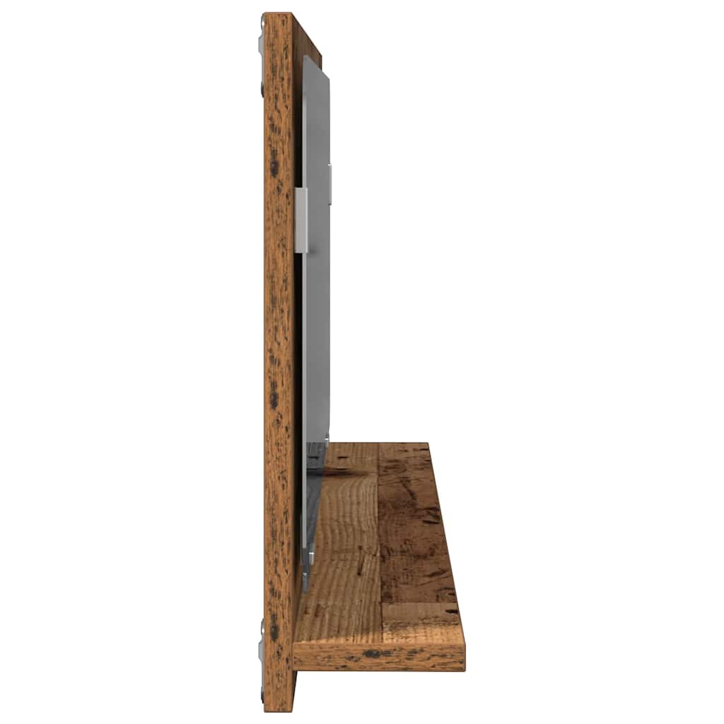 Mensola Specchio Legno vecchio 90 x 10,5 x 37 cm | homemem39