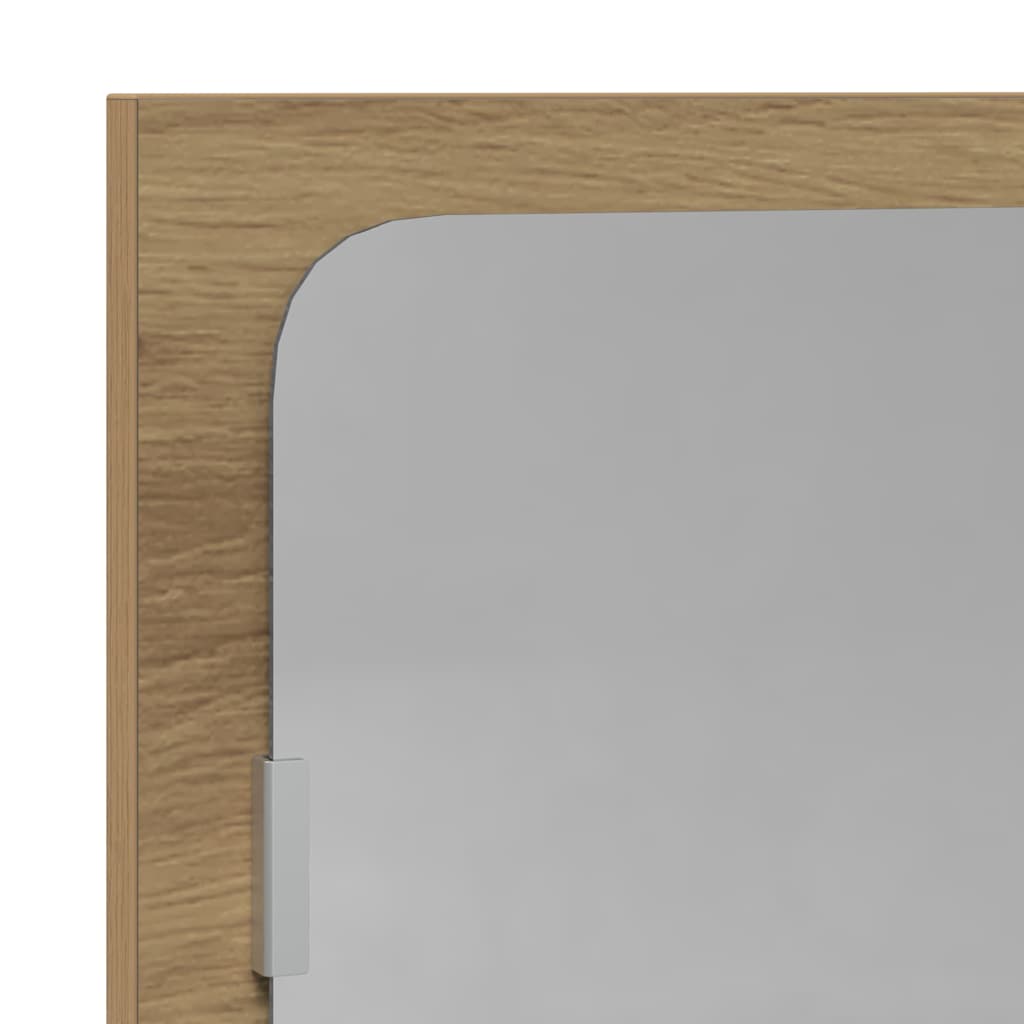 Mensola Specchio rovere artigianale 90 x 10,5 x 37 cm | homemem39