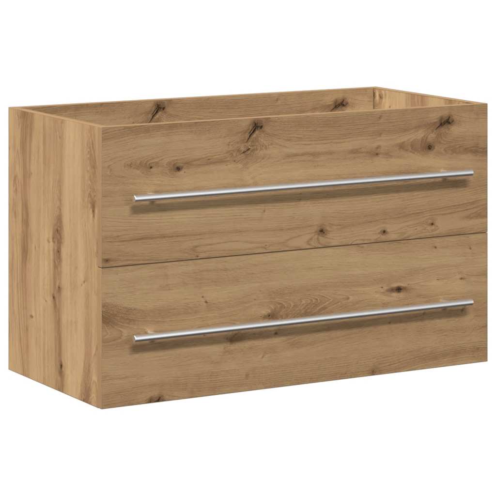 Mobile Lavabo Bagno Artigianale 80x38,5x48 cm Legno Multistrato | homemem39