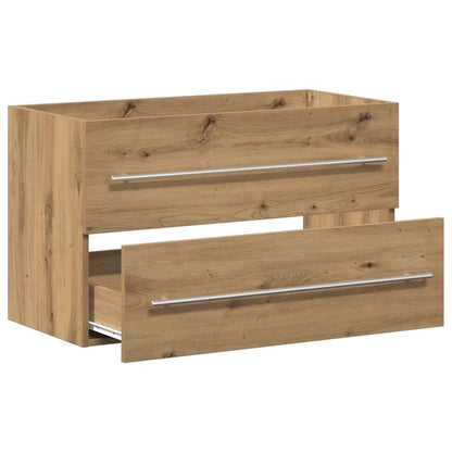 Mobile Lavabo Bagno Artigianale 80x38,5x48 cm Legno Multistrato | homemem39