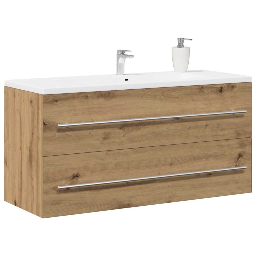 Mobile Lavabo Bagno Artigianale 100x38,5x48cm Legno Multistrato