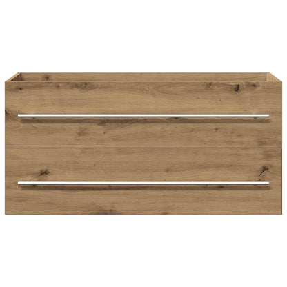 Mobile Lavabo Bagno Artigianale 100x38,5x48cm Legno Multistrato | homemem39