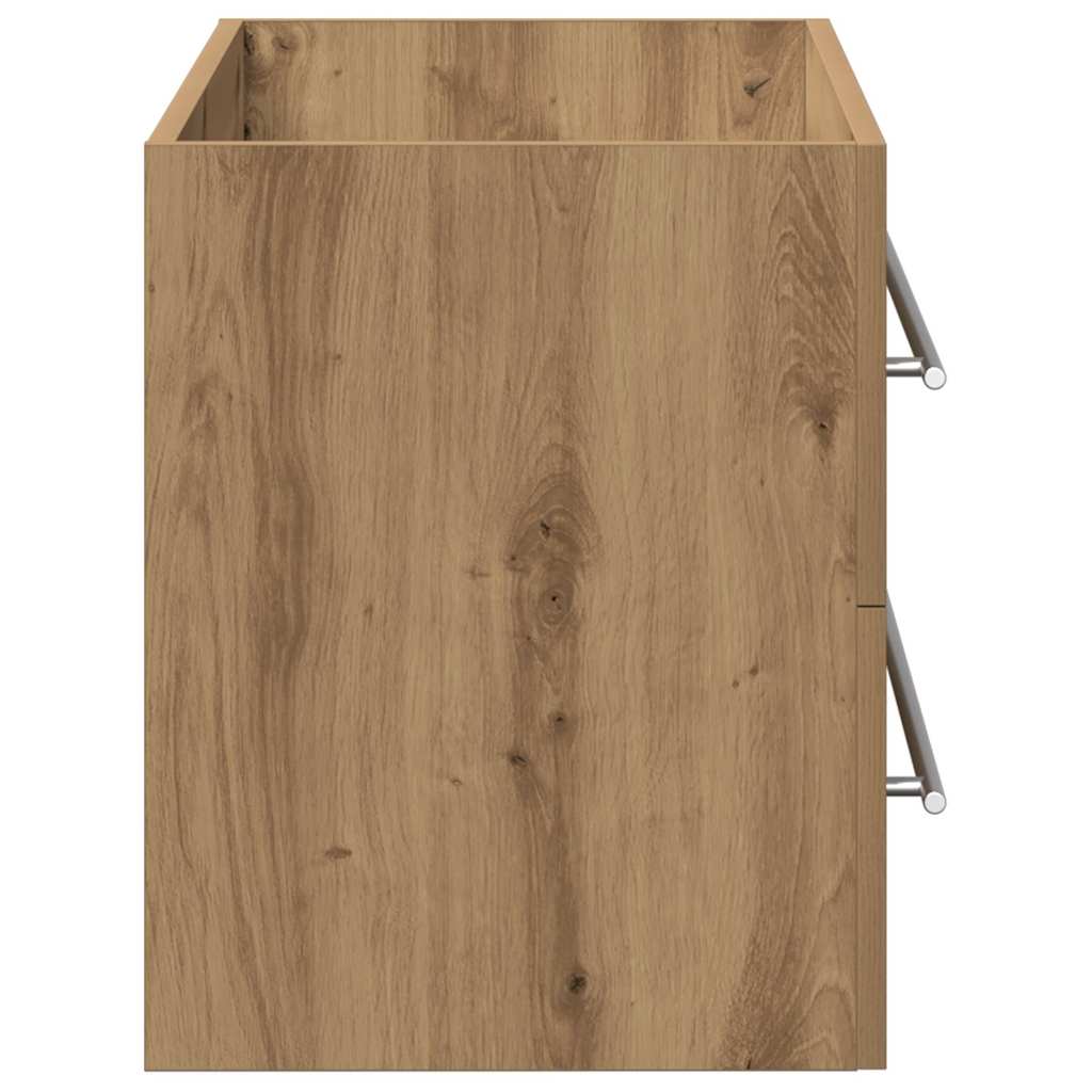 Mobile Lavabo Bagno Artigianale 100x38,5x48cm Legno Multistrato
