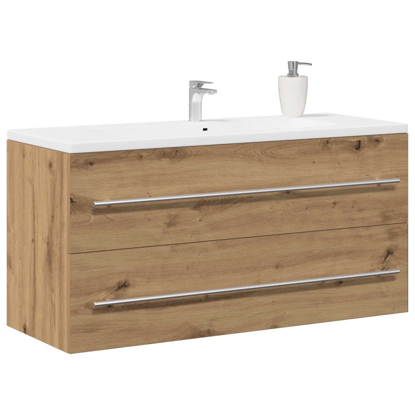 Mobile Lavabo Bagno Artigianale 100x38,5x48cm Legno Multistrato