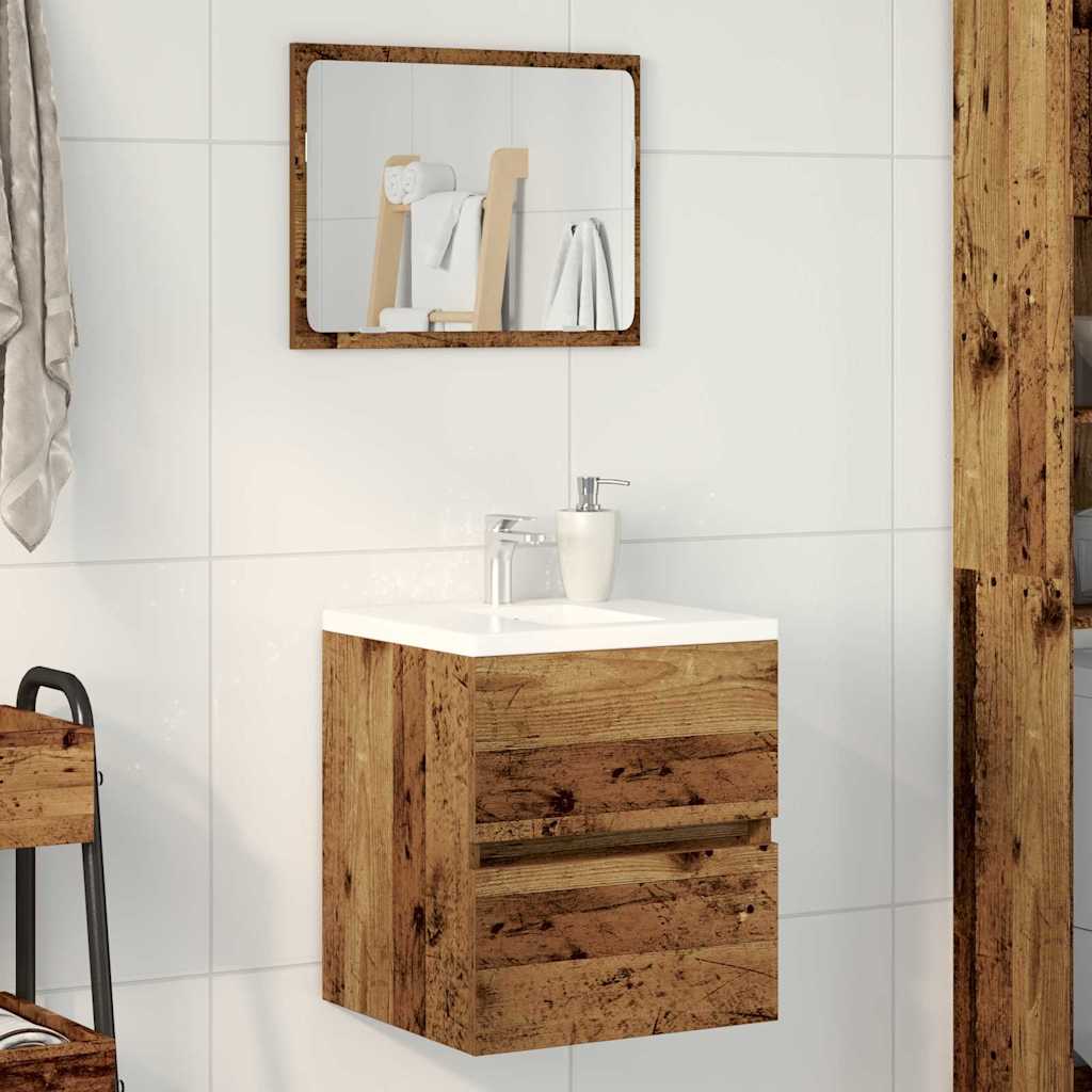 Armadio per Lavabo da Bagno Legno vecchio 41 x 38,5 x 45 cm | homemem39
