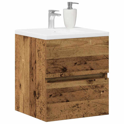 Armadio per Lavabo da Bagno Legno vecchio 41 x 38,5 x 45 cm | homemem39