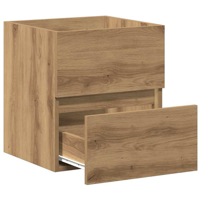 Mobile Lavabo Bagno Artigianale 41x38,5x45 cm in Truciolato