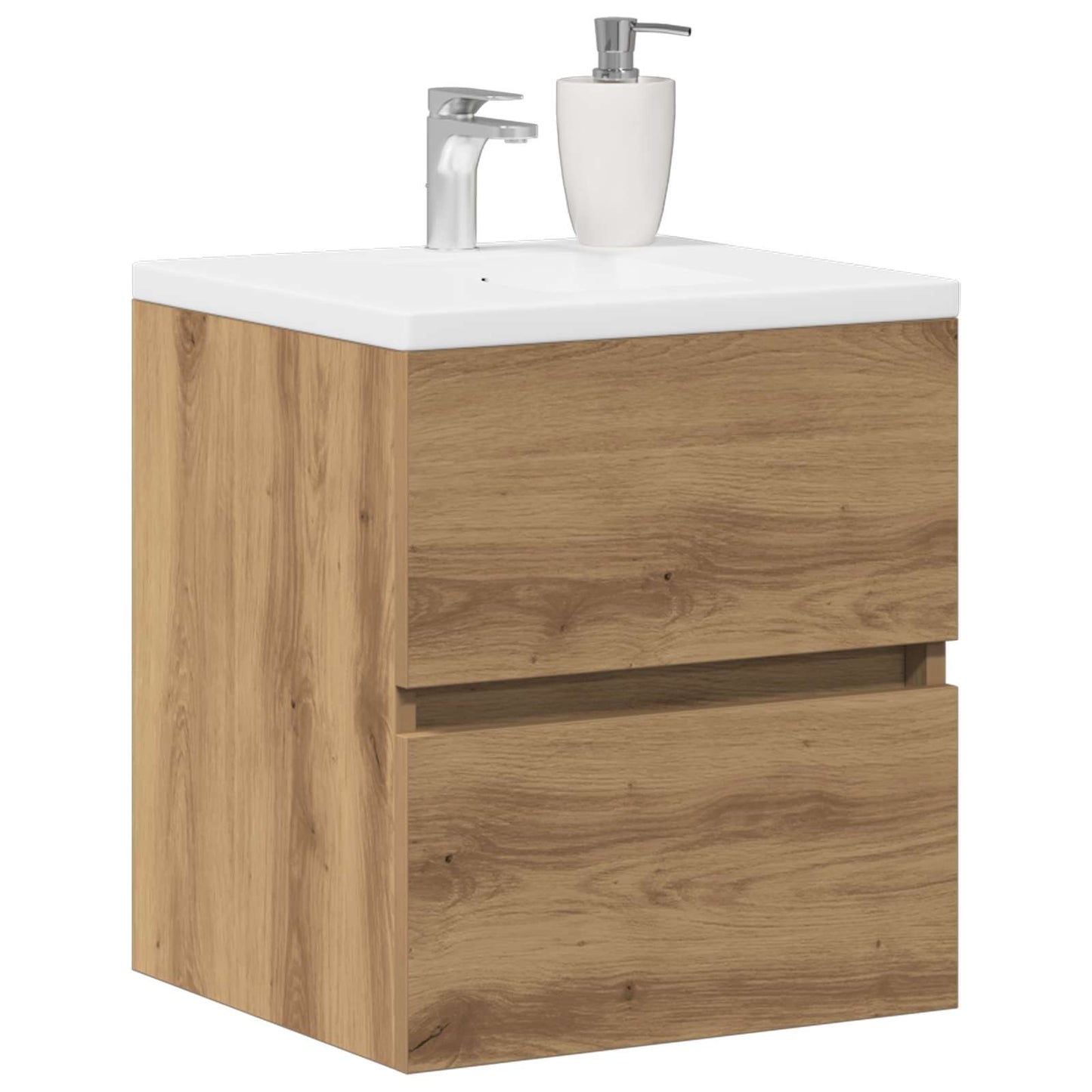 Mobile Lavabo Bagno Artigianale 41x38,5x45 cm in Truciolato
