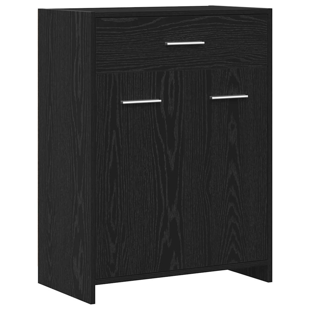 Mobile da Bagno Rovere Nero 60 x 33 x 80 cm | homemem39