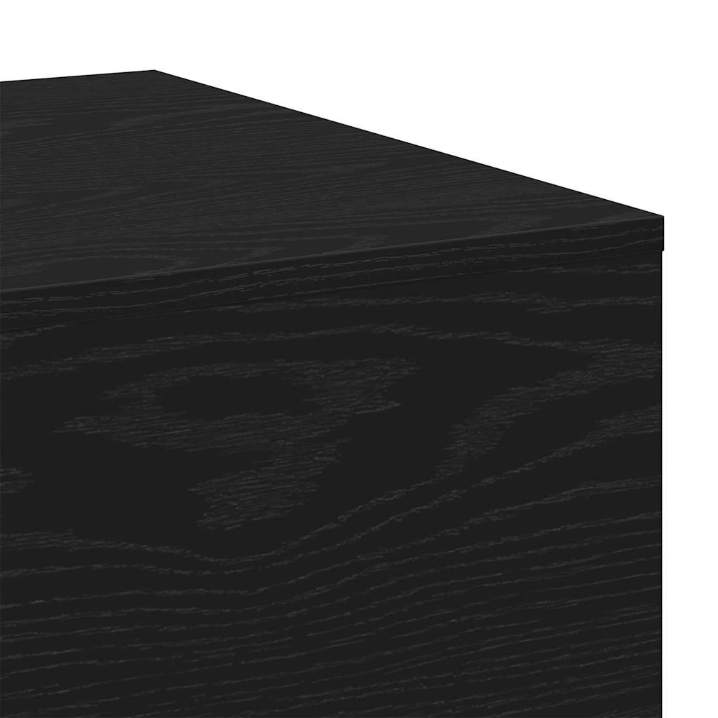 Tavolino da salotto Rovere Nero 100 x 49,5 x 31 cm | homemem39