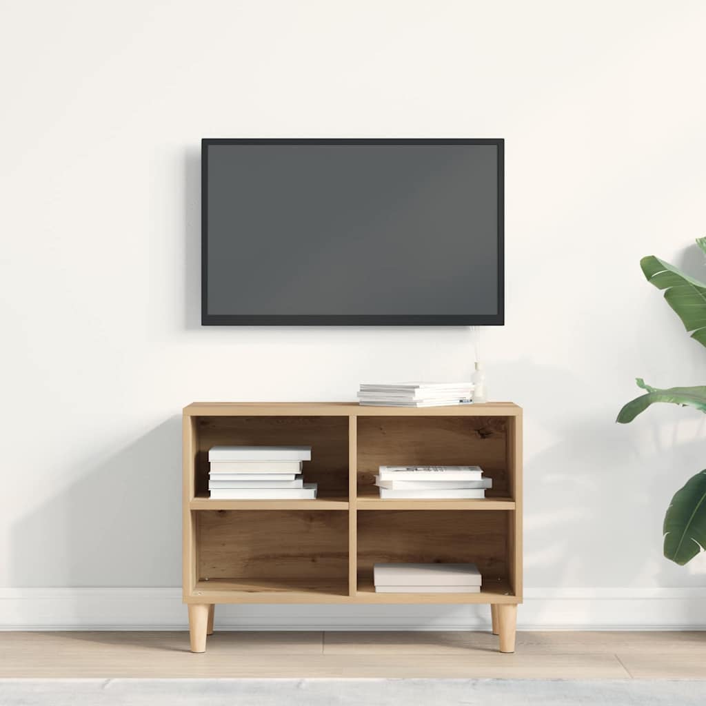 Mobile TV artisian oak 69,5 x 30 x 50 cm Legno multistrato
