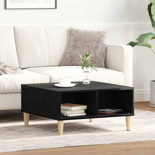 Tavolino da salotto Rovere Nero 60 x 60 x 30 cm | homemem39