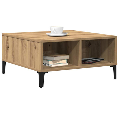 Tavolino da salotto Rovere artigianale 60 x 60 x 30 cm | homemem39