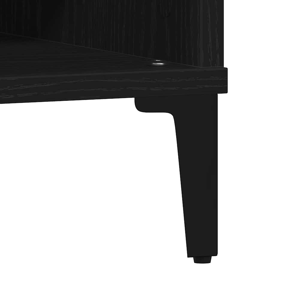Tavolino da salotto Rovere Nero 60 x 60 x 30 cm | homemem39