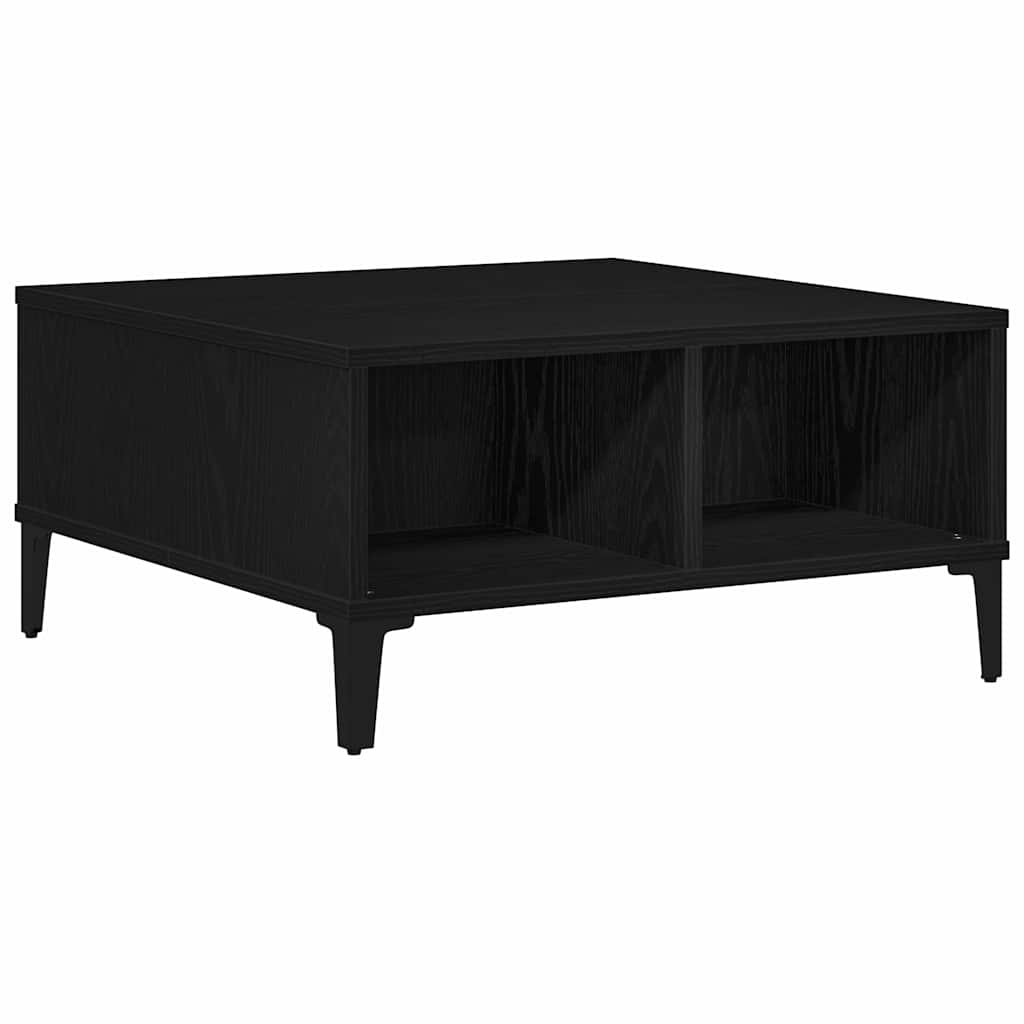 Tavolino da salotto Rovere Nero 60 x 60 x 30 cm | homemem39