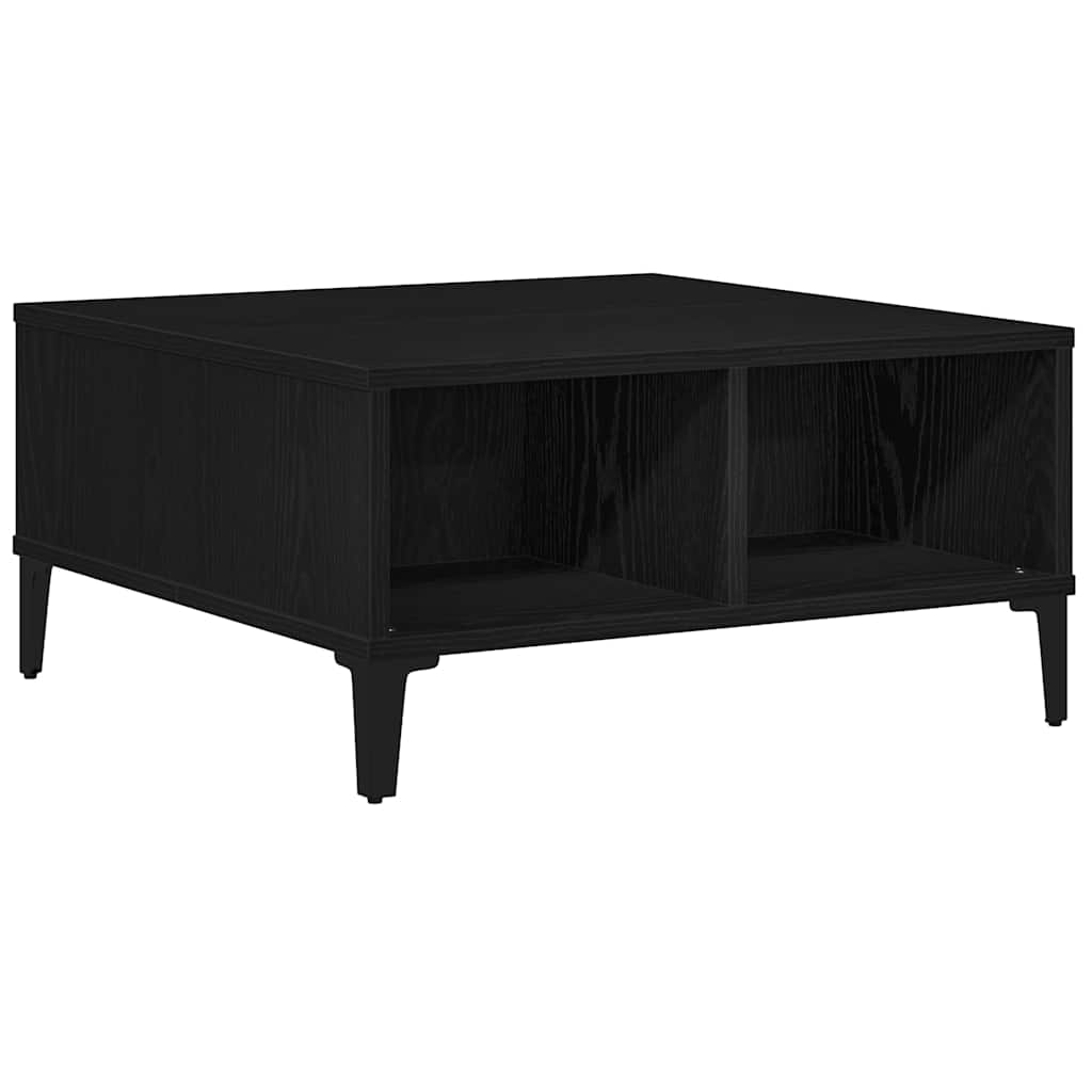 Tavolino da salotto Rovere Nero 60 x 60 x 30 cm | homemem39
