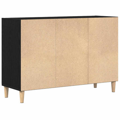 Credenza Rovere Nero 103,5 x 35 x 70 cm Legno multistrato