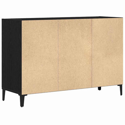 Credenza Rovere Nero 103,5 x 35 x 70 cm Legno multistrato