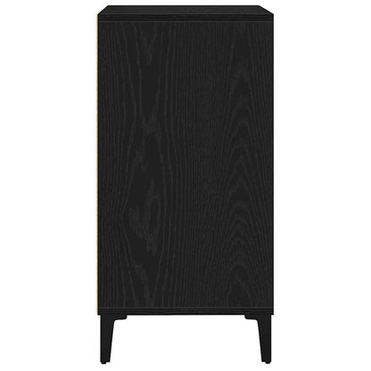 Credenza Rovere Nero 57 x 35 x 70 cm Legno multistrato