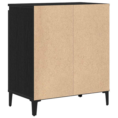 Credenza Rovere Nero 60 x 35 x 70 cm Legno multistrato