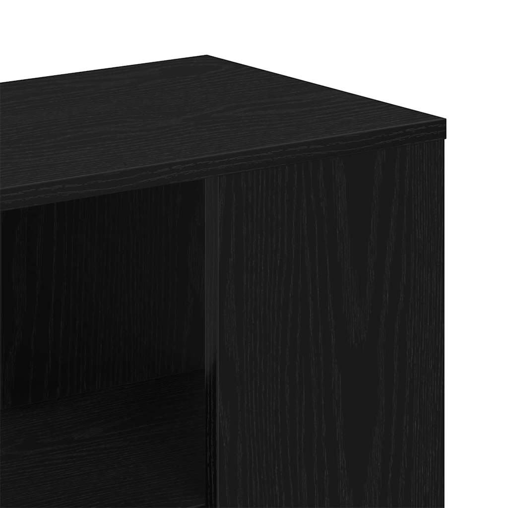 Credenza Nero 60 x 30 x 50 cm Legno multistrato - homemem39