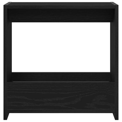 Tavolo laterale Rovere Nero 50 x 26 x 50 cm Legno multistrato
