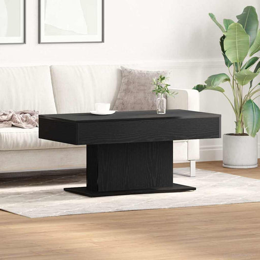 Tavolino da salotto Rovere Nero 96 x 50 x 45 cm | homemem39
