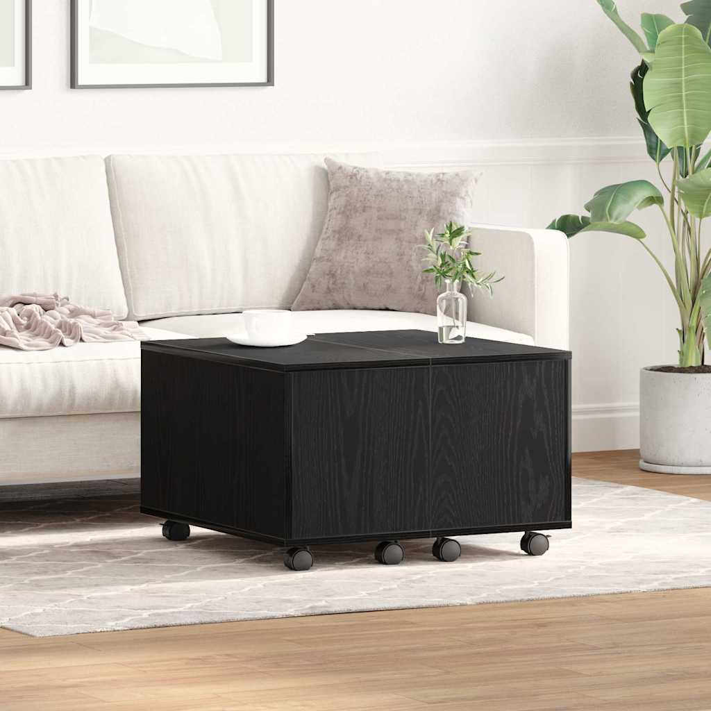 Tavolino da salotto Rovere Nero 60 x 60 x 38 cm | homemem39