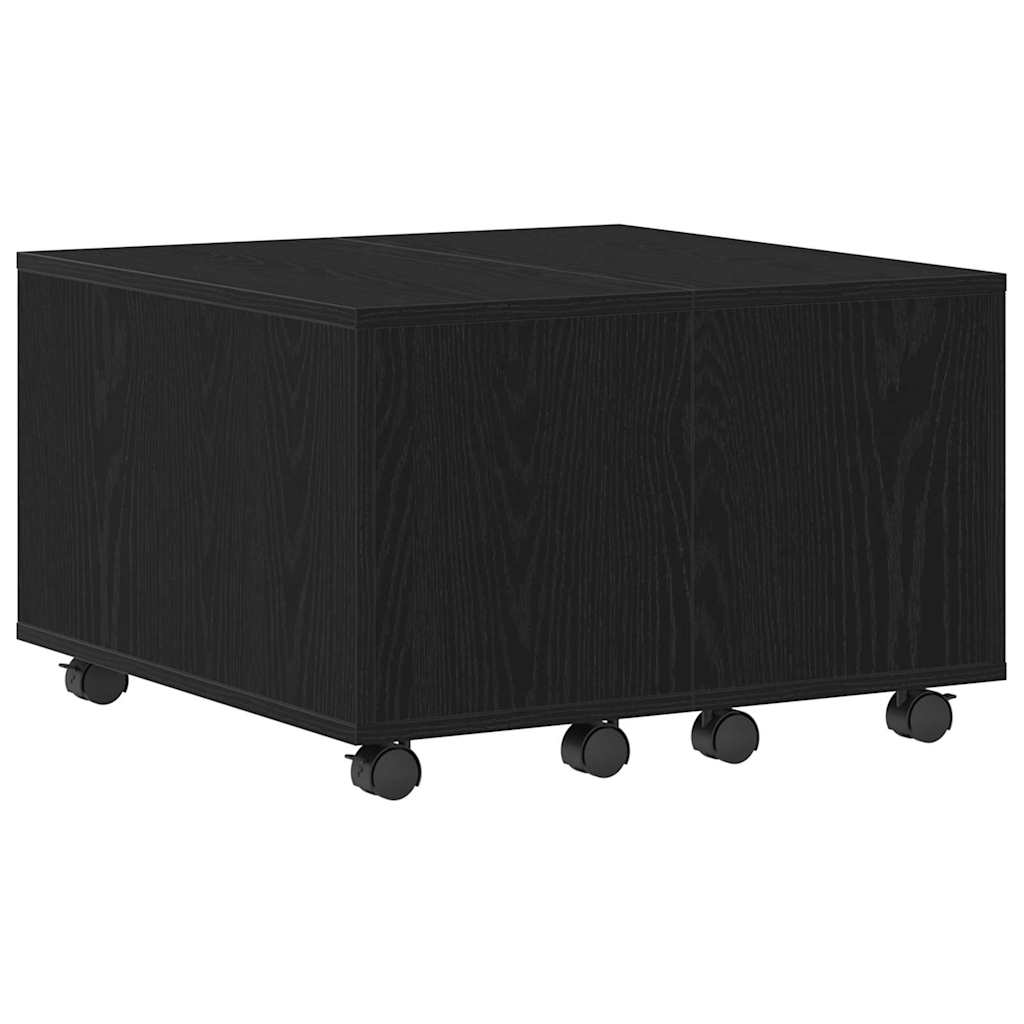 Tavolino da salotto Rovere Nero 60 x 60 x 38 cm | homemem39