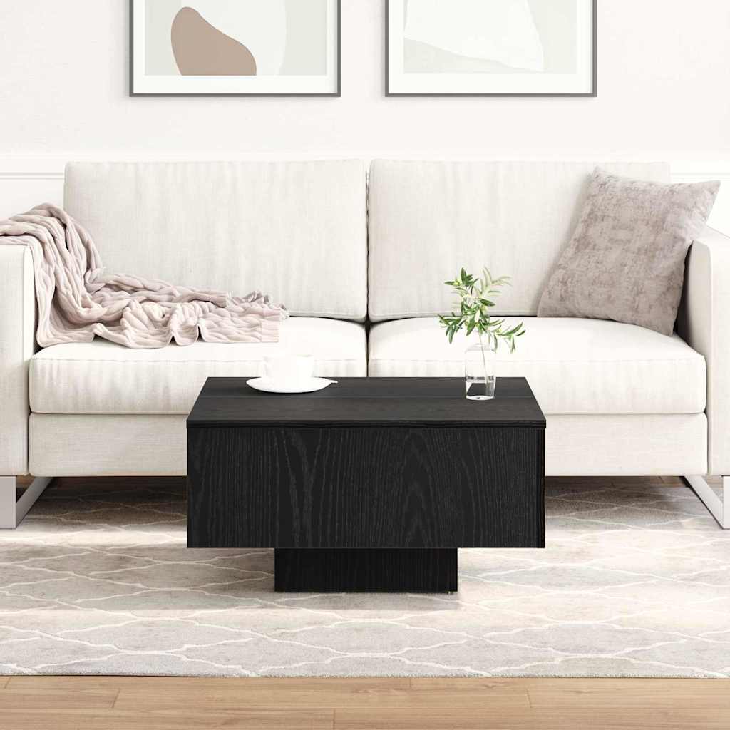 Tavolino da salotto Rovere Nero 60 x 60 x 31,5 cm | homemem39