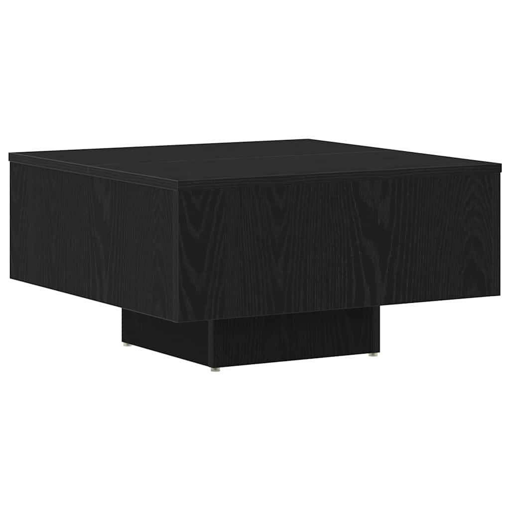 Tavolino da salotto Rovere Nero 60 x 60 x 31,5 cm | homemem39