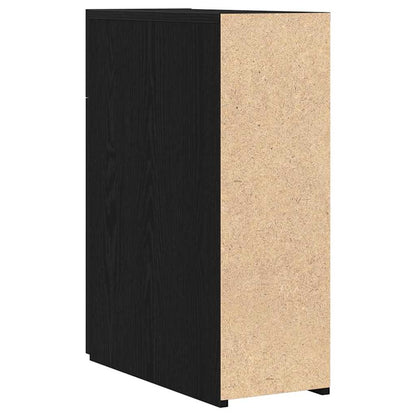 Mobile da Farmacia Rovere Nero 20 x 45,5 x 60 cm