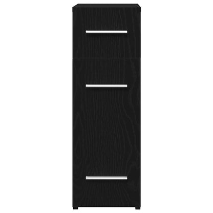 Mobile da Farmacia Rovere Nero 20 x 45,5 x 60 cm