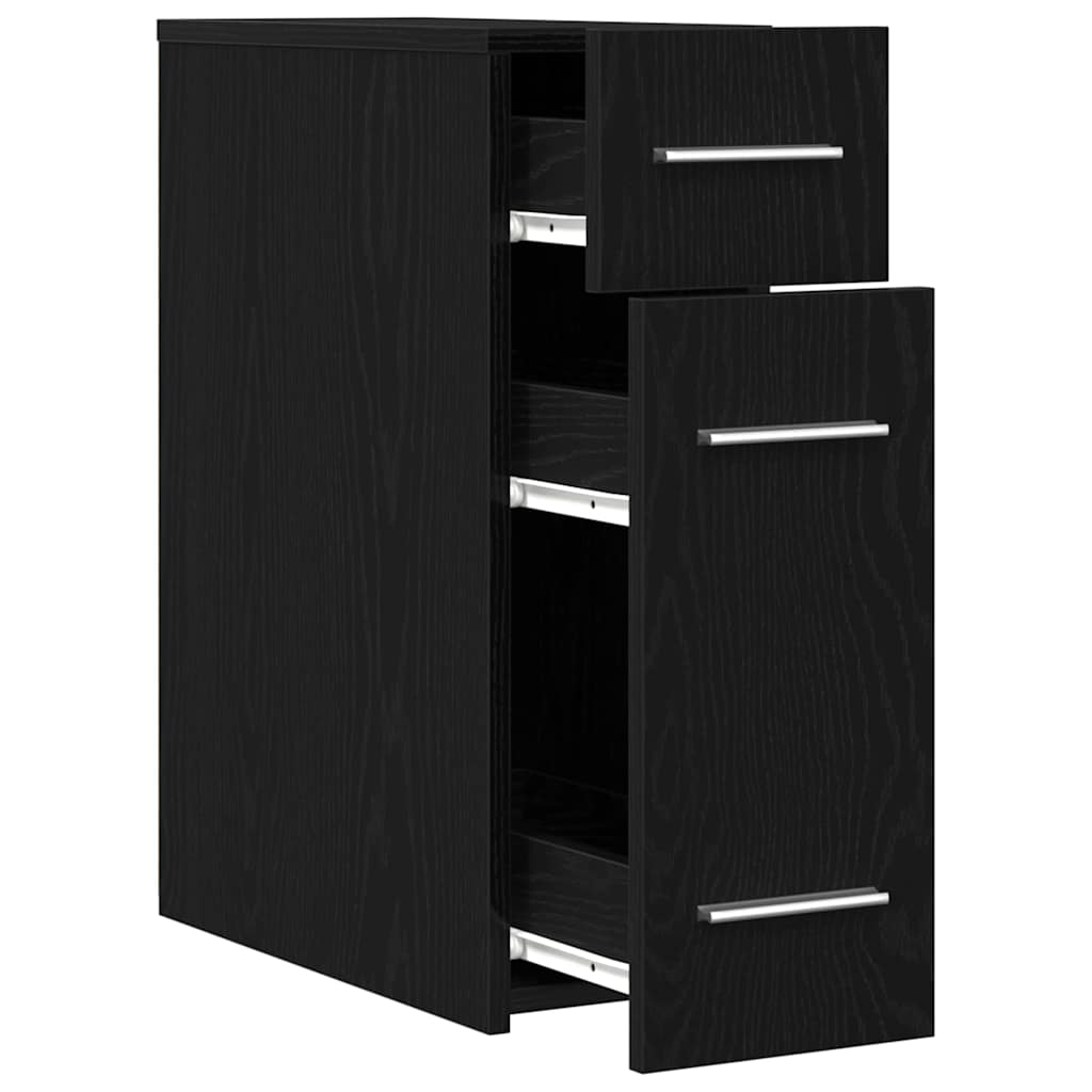 Mobile da Farmacia Rovere Nero 20 x 45,5 x 60 cm | homemem39