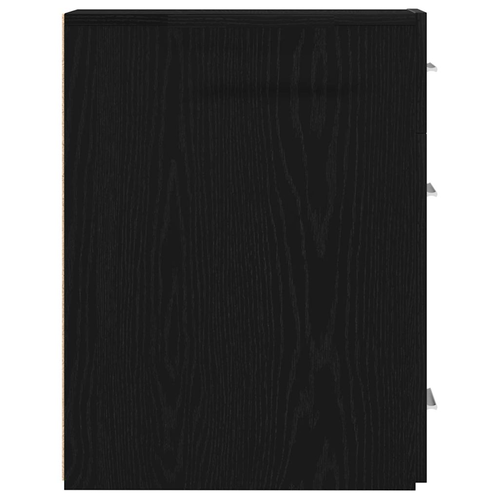 Mobile da Farmacia Rovere Nero 20 x 45,5 x 60 cm | homemem39