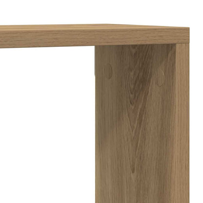 Scaffali da parete 4 pcs Rovere Artigianale 80 x 15 x 26 cm | homemem39