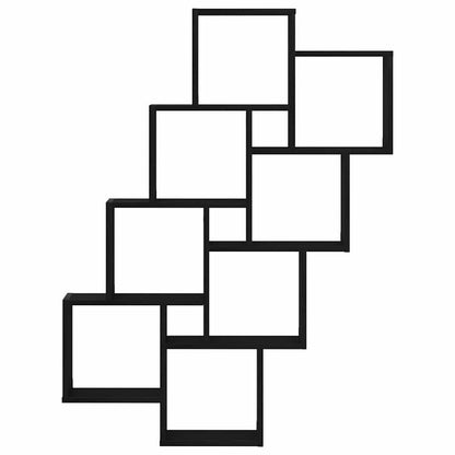 Scaffale da parete Rovere Nero 90 x 15 x 119,5 cm | homemem39