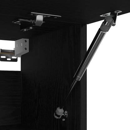 Guardaroba Rovere Nero 100 x 32,5 x 35 cm Legno multistrato | homemem39