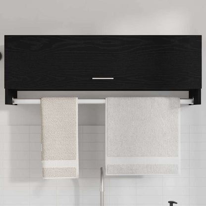 Guardaroba Rovere Nero 100 x 32,5 x 35 cm Legno multistrato | homemem39