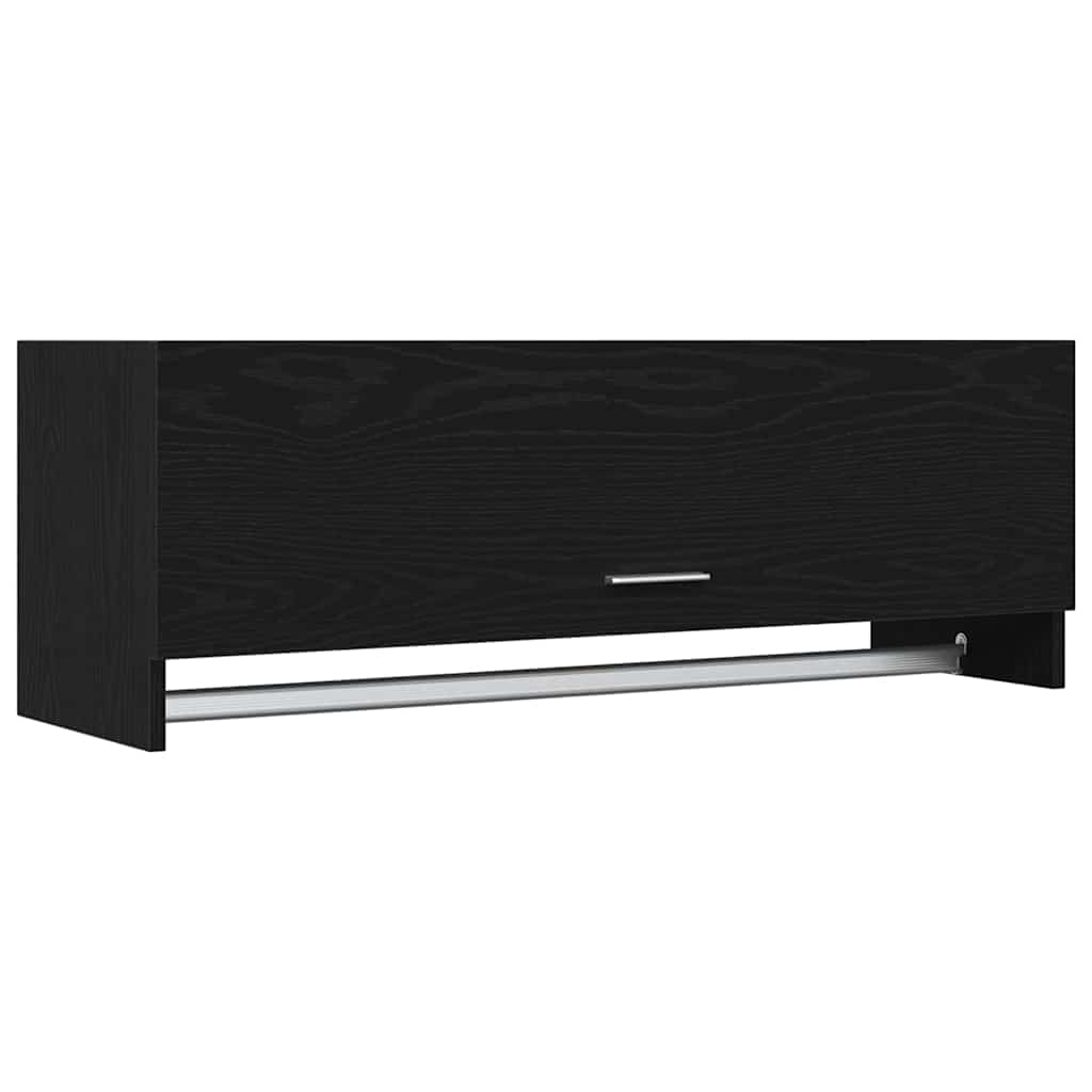 Guardaroba Rovere Nero 100 x 32,5 x 35 cm Legno multistrato | homemem39