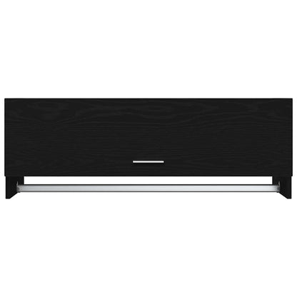 Guardaroba Rovere Nero 100 x 32,5 x 35 cm Legno multistrato | homemem39