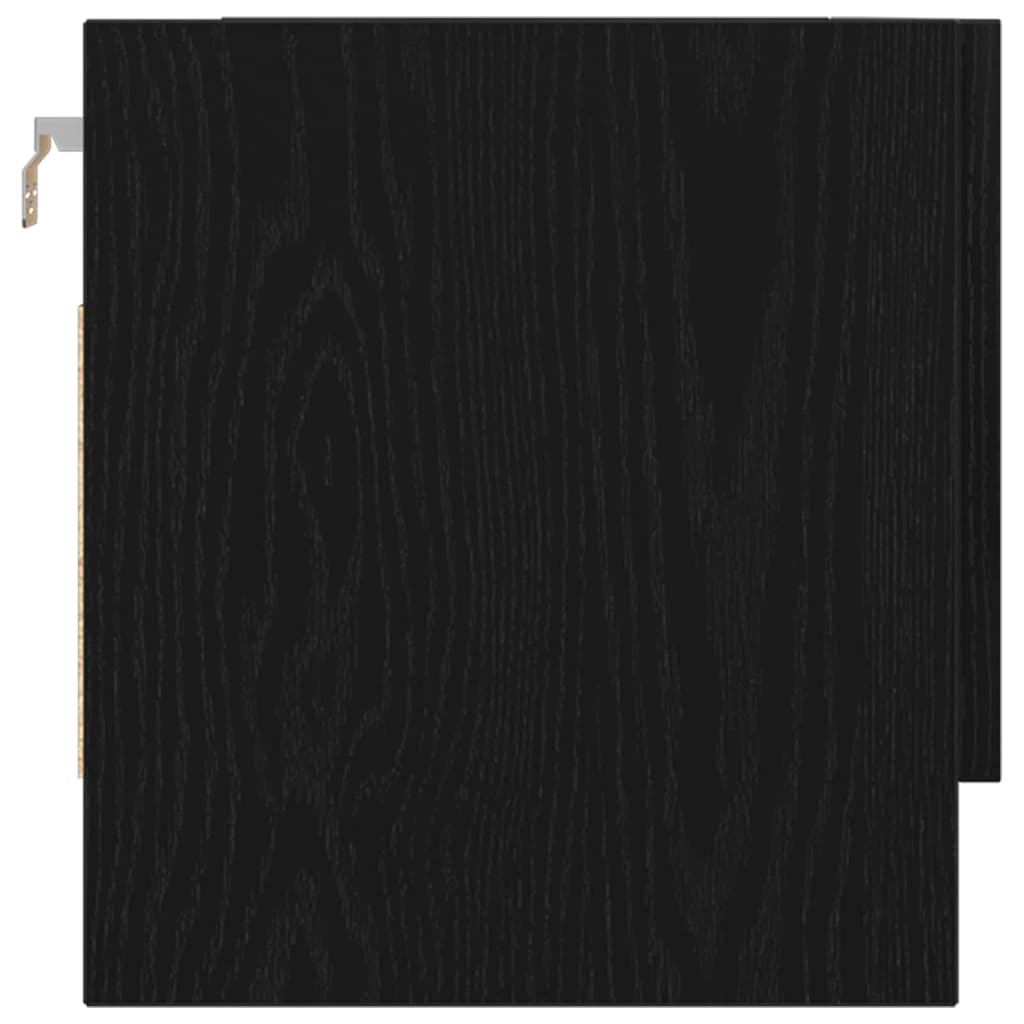 Guardaroba Rovere Nero 100 x 32,5 x 35 cm Legno multistrato | homemem39