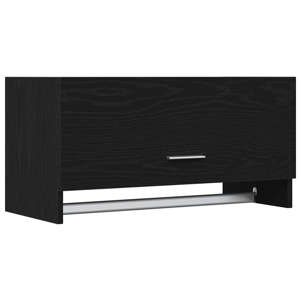 Guardaroba Rovere Nero 70 x 32,5 x 35 cm Legno multistrato