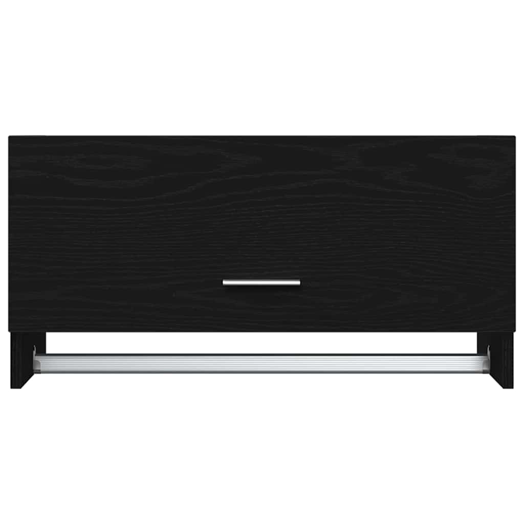 Guardaroba Rovere Nero 70 x 32,5 x 35 cm Legno multistrato | homemem39
