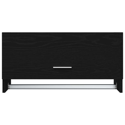 Guardaroba Rovere Nero 70 x 32,5 x 35 cm Legno multistrato | homemem39