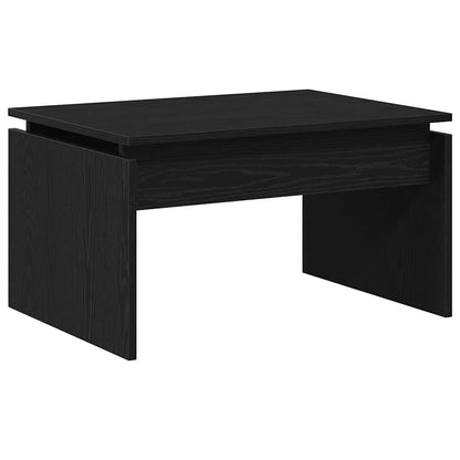 Tavolino da salotto Rovere Nero 68 x 50 x 38 cm