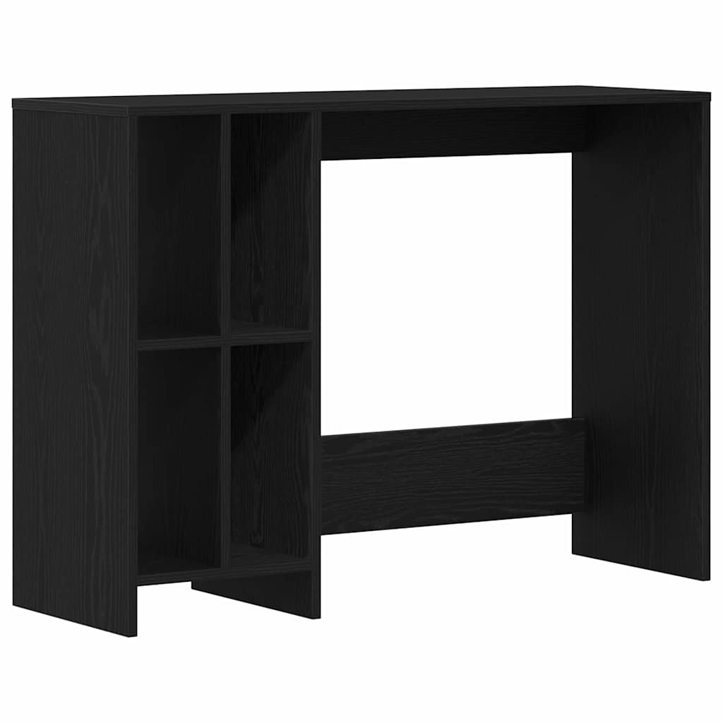 Scrivania Rovere Nero 102,5 x 35 x 75 cm Legno multistrato
