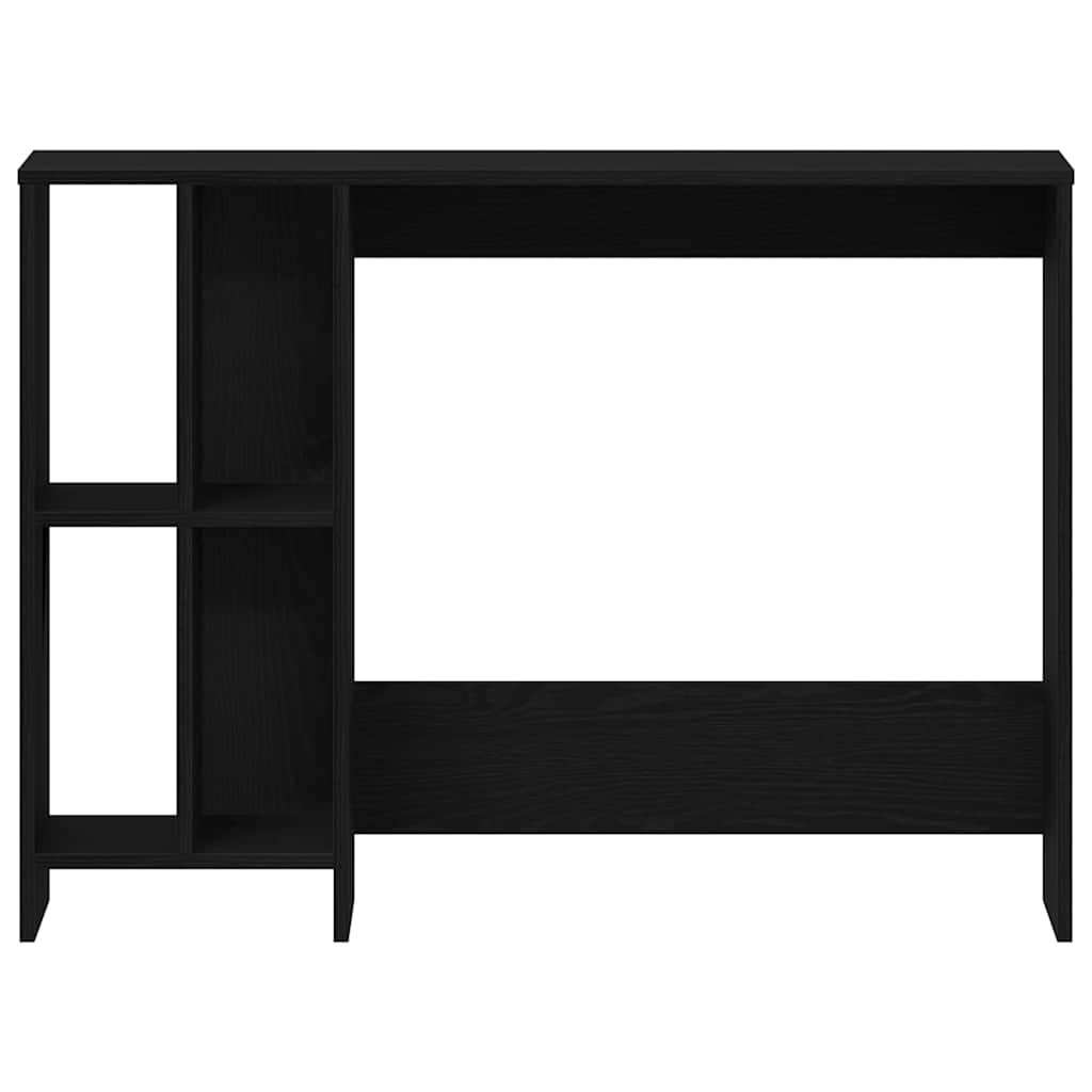 Scrivania Rovere Nero 102,5 x 35 x 75 cm Legno multistrato | homemem39