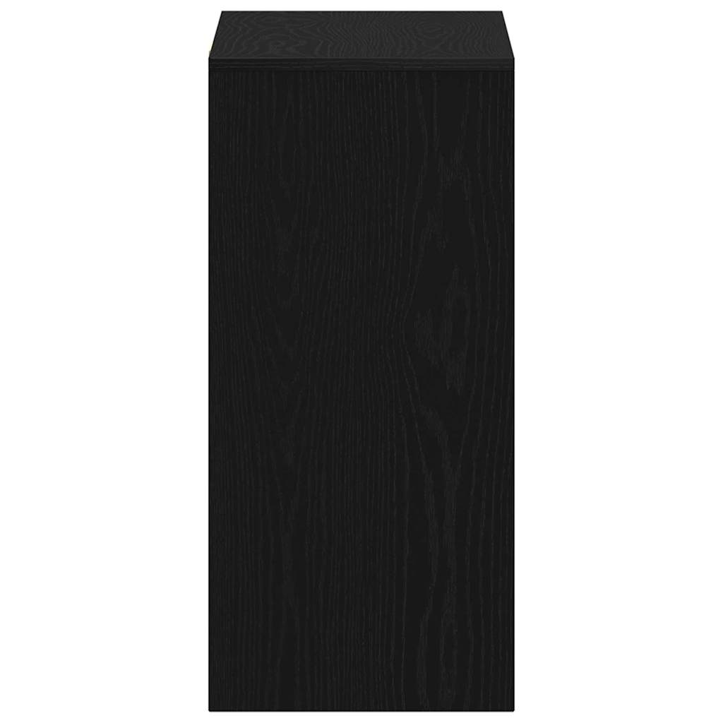 Scrivania Rovere Nero 102,5 x 35 x 75 cm Legno multistrato | homemem39